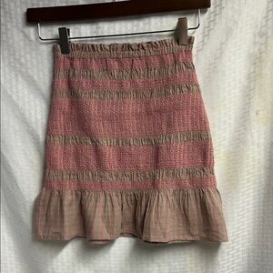 Glassons adorable miniskirt. Could possibly be worn as a strapless shirt.